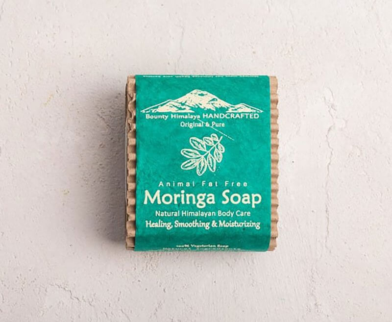 Naturalne mydło himalajskie Moringa
