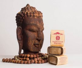 Naturalne mydło himalajskie Sandalwood Honey