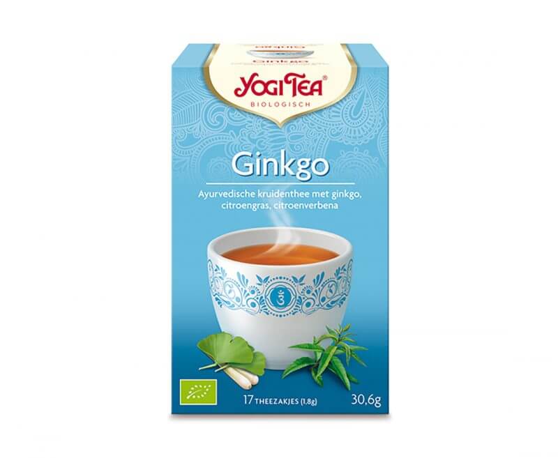 Yogi Tea Organic Ginkgo Miłorząb Japoński