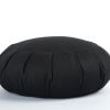 Zafu bawełniana poduszka do medytacji czarna