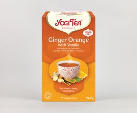 Yogi Tea Organic Imbirowo-Pomarańczowa z Wanilią