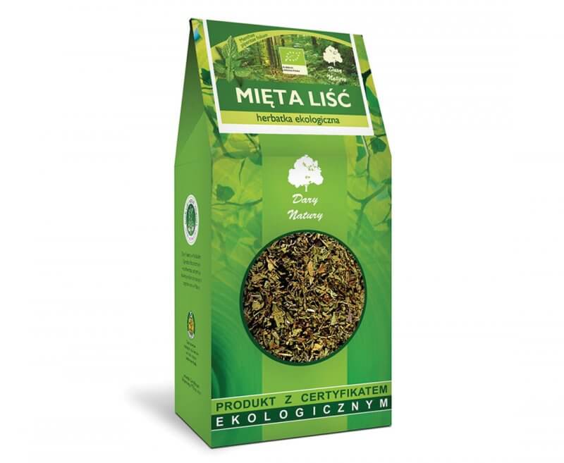 Ekologiczna herbata z liści mięty (100g)