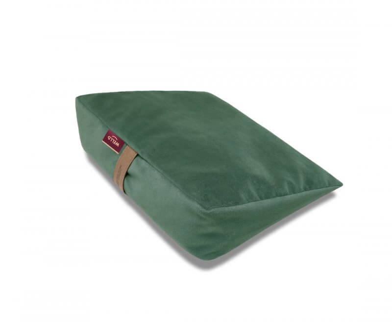 poduszka do siedzenia zielona z łuską gryki wellB