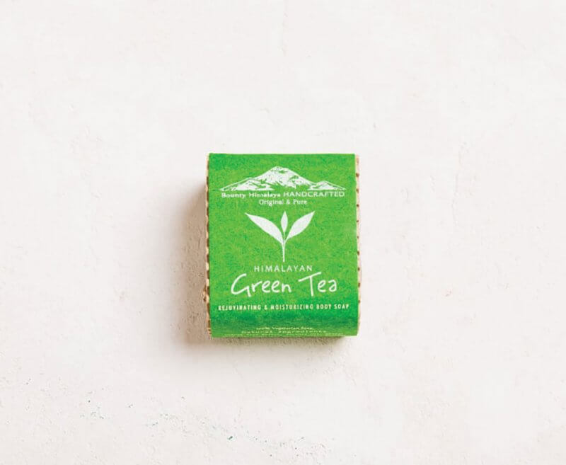 Naturalne mydło himalajskie Green Tea