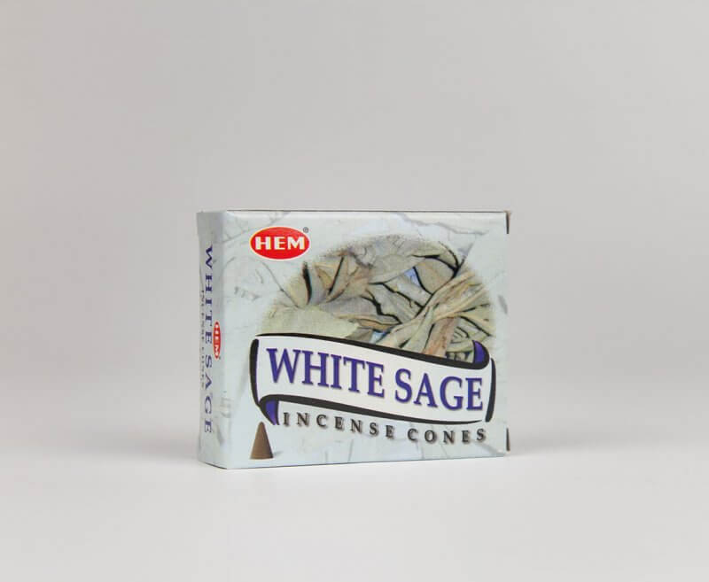 Kadzidło stożkowe White Sage