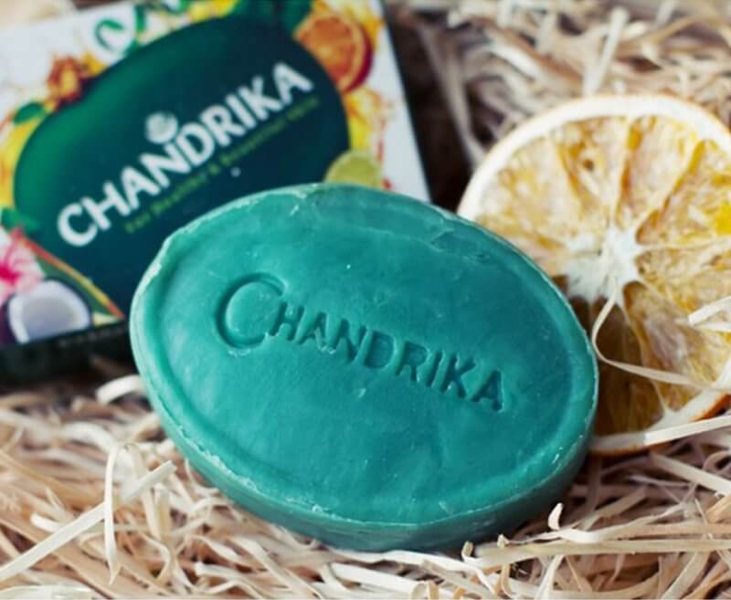Zestaw mydeł ajurwedyjskich Chandrika + gratis