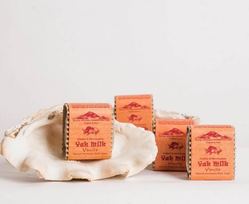 Naturalne mydło himalajskie Yak Milk Vanilla